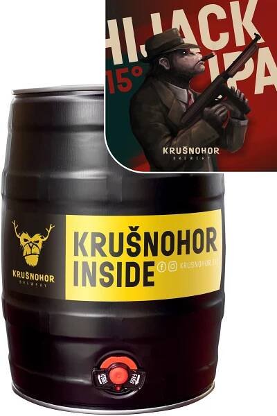 Krušnohor Hijack IPA 15° soudek 5l