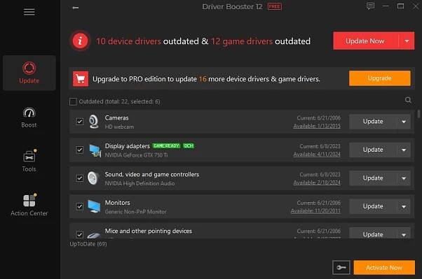IObit Driver Booster 12 promises faster scanning and installation, more hardware support - BetaNews