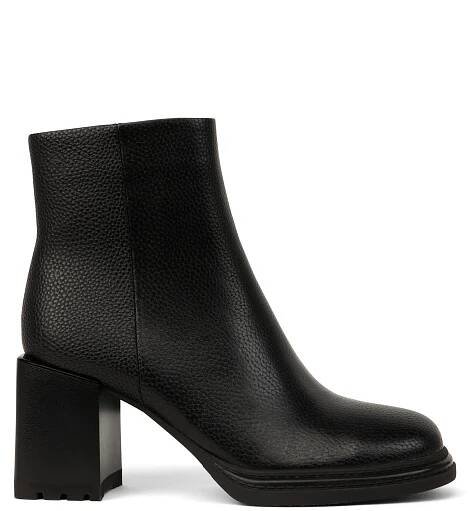 SIVAN Women's Vegan High Heel Boots | Color: Black - variant::black