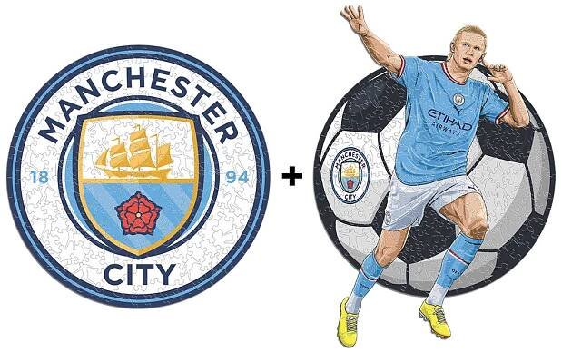 2 PACK Manchester City FC® Logo + Haaland