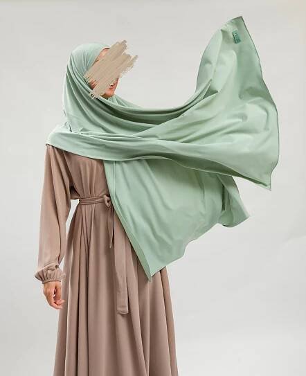 Premium Jersey Scarf XL Minty – SOTRA