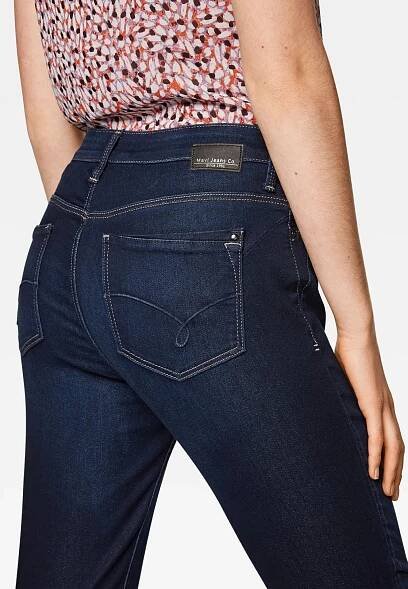 Dámské džíny MAVI Kendra tmavě modré-seprané | EXE JEANS | Specialisté na džíny Mustang, Cross, Mavi a další