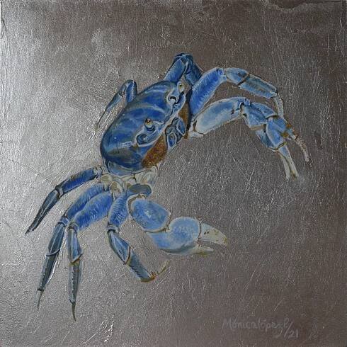 Cangrejo azul, 2021 - Mónica López Pinzón