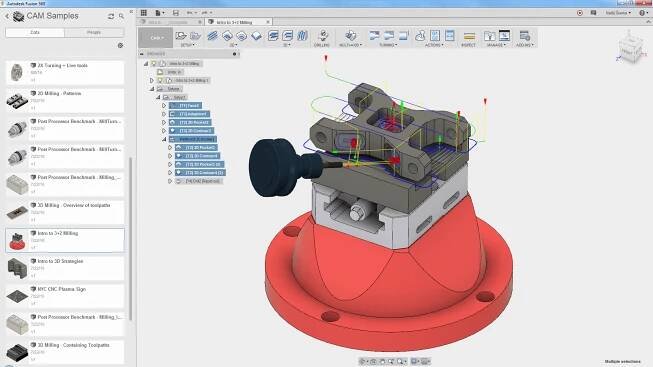 3+2 obrábění (5-osé indexované) - Fusion 360