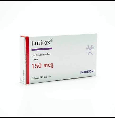 Euthyrox (Levothyronxin) 150 mcg 50 tablet Merck
