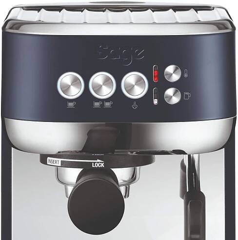 Ivo GRANDIČ - Kávovary - Sage - Sage SES500DBL pákové espresso modré