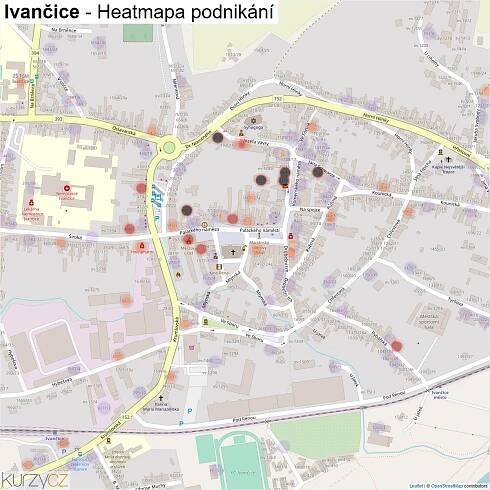 Ivančice - mapy | Kurzy.cz