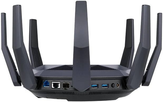 ASUS RT-AX89X AX6000 AiMesh bezdrátový router Ethernet Dvoupásmový (2,4 GHz / 5 GHz) 4G Černá