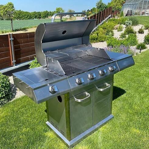 Plynový nerezový BBQ gril s bočným horákom Avenberg PRESTON | Avenberg ...