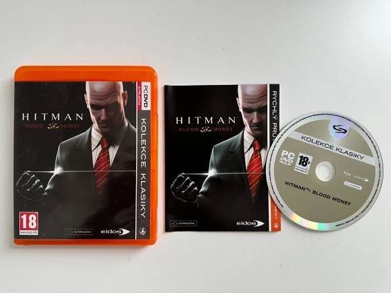 PC hra Hitman Blood Money kolekce klasiky CZ