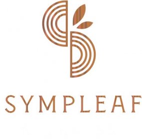 Logo for Sympleaf wellness hemp products
