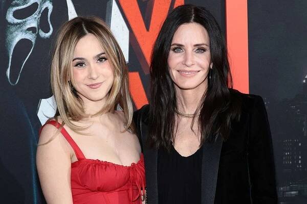 Coco Arquette and Courteney Cox attend the world premiere of Paramount's 