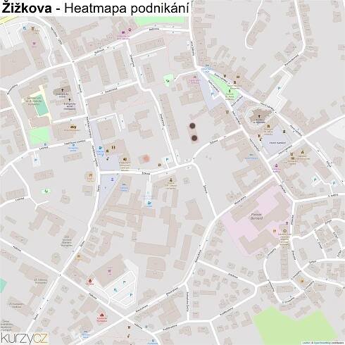 Žižkova - mapy | Kurzy.cz
