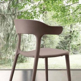 Moderní židle celá z polypropylenu Mirto Viadurini