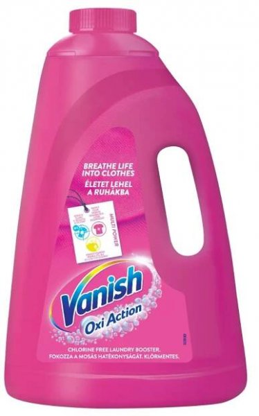 Vanish Oxi Action Tekutý odstraňovač skvrn 3 l