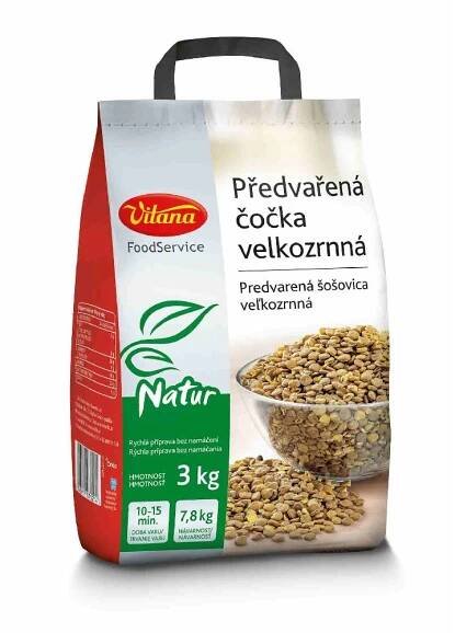 Předvařená čočka - 3 kg ORKLA - | JASO