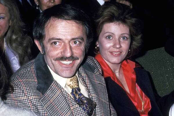 John Astin and Patty Duke during "Hedda Gabler" Los Angeles Premiere.