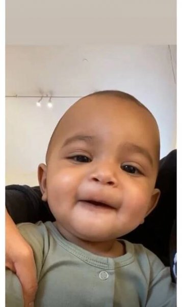Photos of Kim Kardashian and Kanye West's Son Psalm West