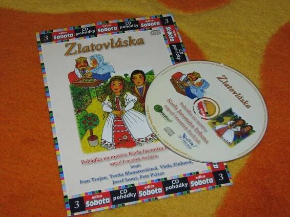CD - ZLATOVLÁSKA - ERBEN - TROJAN, BLANAROVIČOVÁ, SOMR - POHÁDKA !! - Hudba