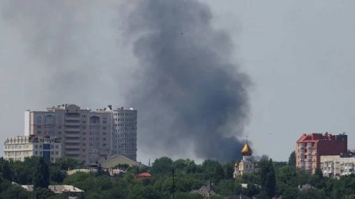V obsazených m�ěstech na Donbasu pokračují hony na muže