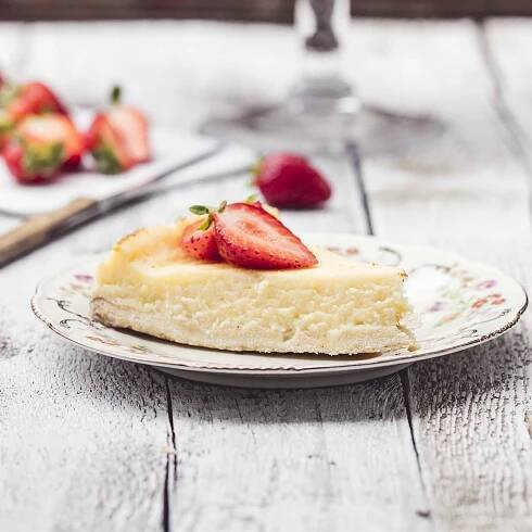 Cheesecake s ovocem