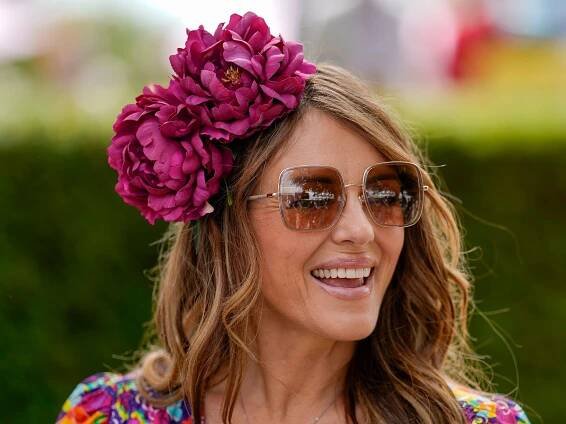 Elizabeth Hurley, 59, is unbelievable in lavish dress with plunging neckline