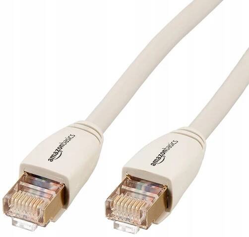 Síťový kabel Ethernet RJ45-RJ45 Cat-7 LAN 4.6m 10 Gbit/s Bílý Výrobce ostatní