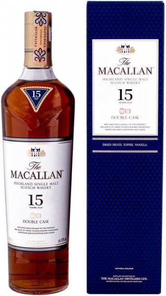 Macallan Double Cask 15-ročná v Kartóne - Alkoholonline.sk