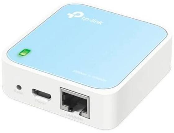 TP-Link TL-WR802N bezdrátový router Fast Ethernet Jednopásmový (2,4 GHz) Modrá, Bílá (TL-WR802N)