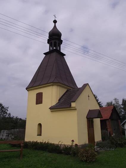 Nová Hradečná – kaple sv. Antonína Paduánského
