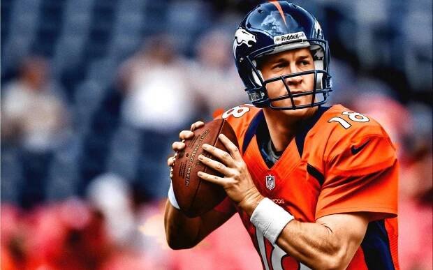 Broncos Peyton Manning Serving Wallpaper