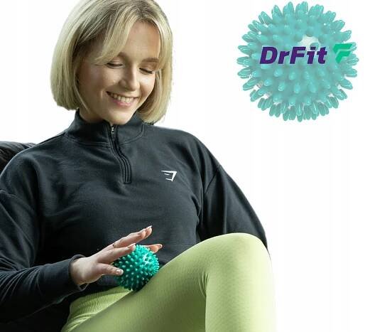 DrFit Tvrdý masážní míč se senzorickými hroty