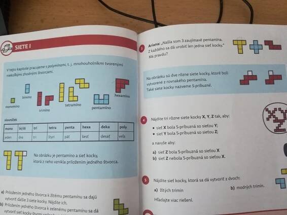 Matematika Hejného metóda - Siete, úloha 4 - Modrý koník