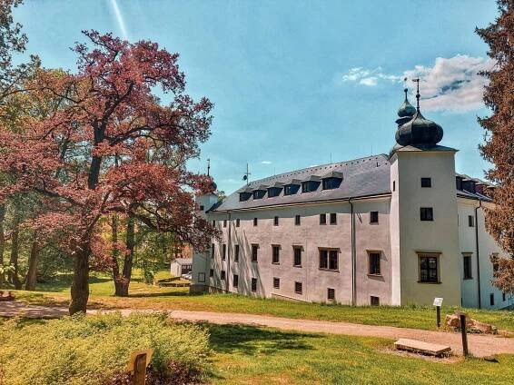 V Kafkově zámku. Designový hotel má prózu na stěnách a sám je jedna báseň | Forbes