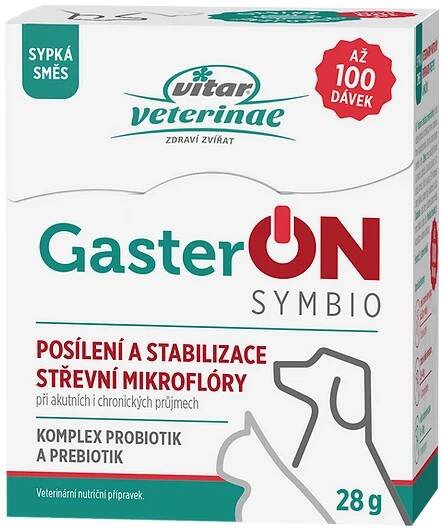 VITAR Veterinae GasterON Symbio komplex probiotik a prebiotik 28 g