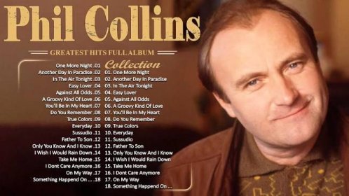 Phil Collins Greatest Hits Of All Time The Best Soft Rock Of Phil Collins Soft Rock Legends