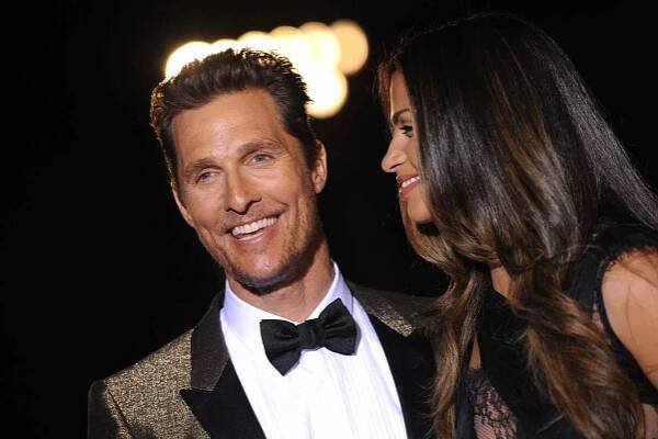 Matthew McConaughey and Camila Alves