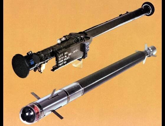 Klikněte pro zobrazení původního (velkého) obrázku
==============
FIM-92 Stinger
Reklamní zobrazení odpalovacího zařízení a naváděné střely Stinger
Klíčová slova: fim-92 stinger