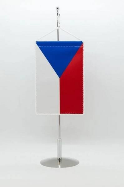 Česká stolní vlaječka - 11 x 16 cm
