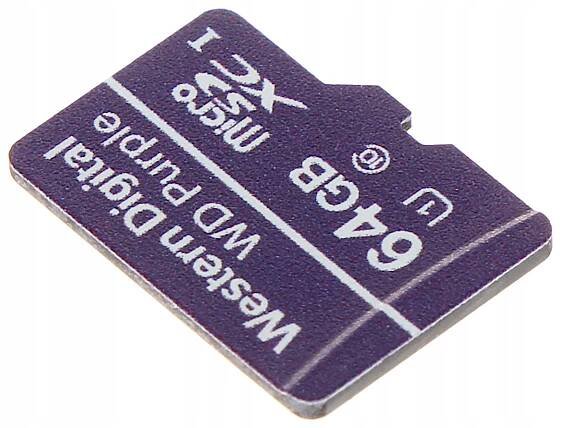 PAMĚŤOVÁ KARTA SD-MICRO-10/64-WD 64 GB WD