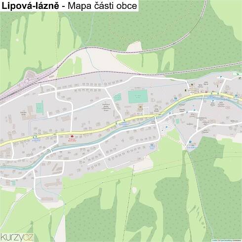 Lipová-lázně - mapy | Kurzy.cz