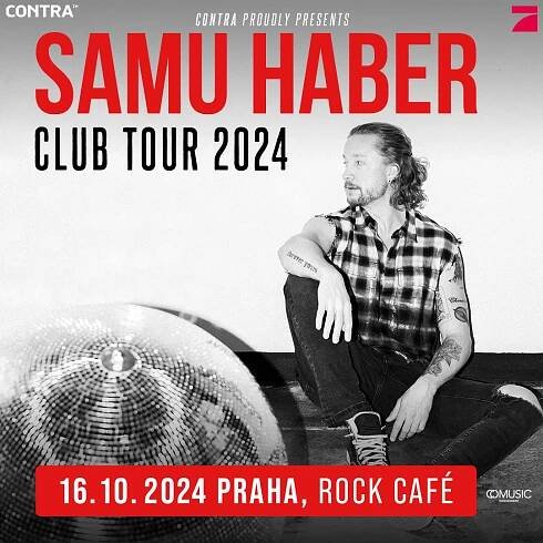 Samu Haber bude mít svou českou premiéru v pražském Rock Café | Hudební knihovna.cz