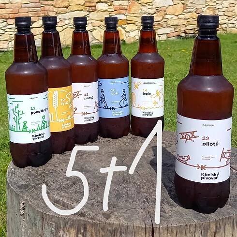5+1 ZDARMA - Kbelský pivovar