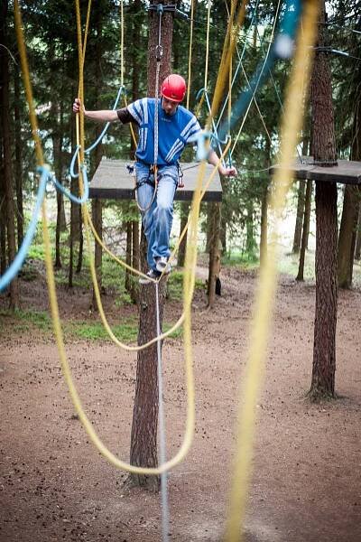 Lanový park Landštejn | Jižní Čechy