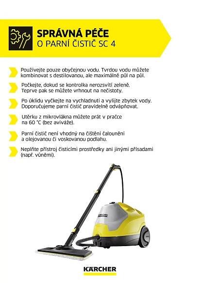 Kärcher Parní čistič SC 4 EasyFix 1.512-450.0 | Karcher Sedláček