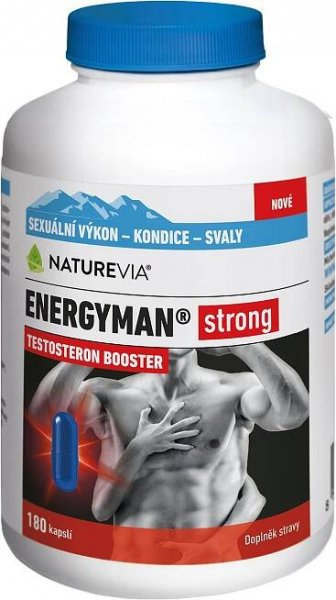 NatureVia Energyman strong 180 kapslí