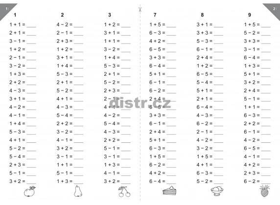 Matematické pětiminutovky I - DISTR služba škole, s.r.o.