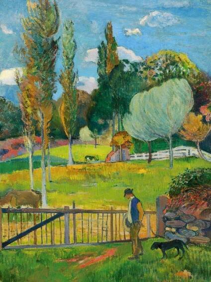 A Walk in The Park, Paul Gauguin | Reprodukce slavných obrazů na zeď | Posters.cz