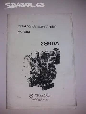 Katalog náhradních dílů motoru SLAVIA 2S90A.