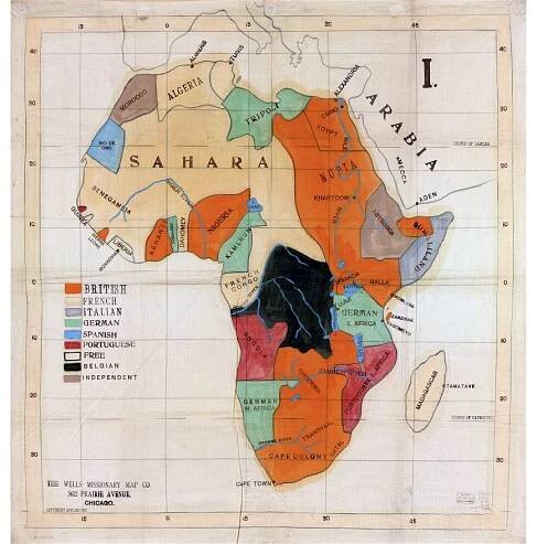 Maps of Africa and African countries | Collection of maps of Africa | Mapsland | Maps of the World